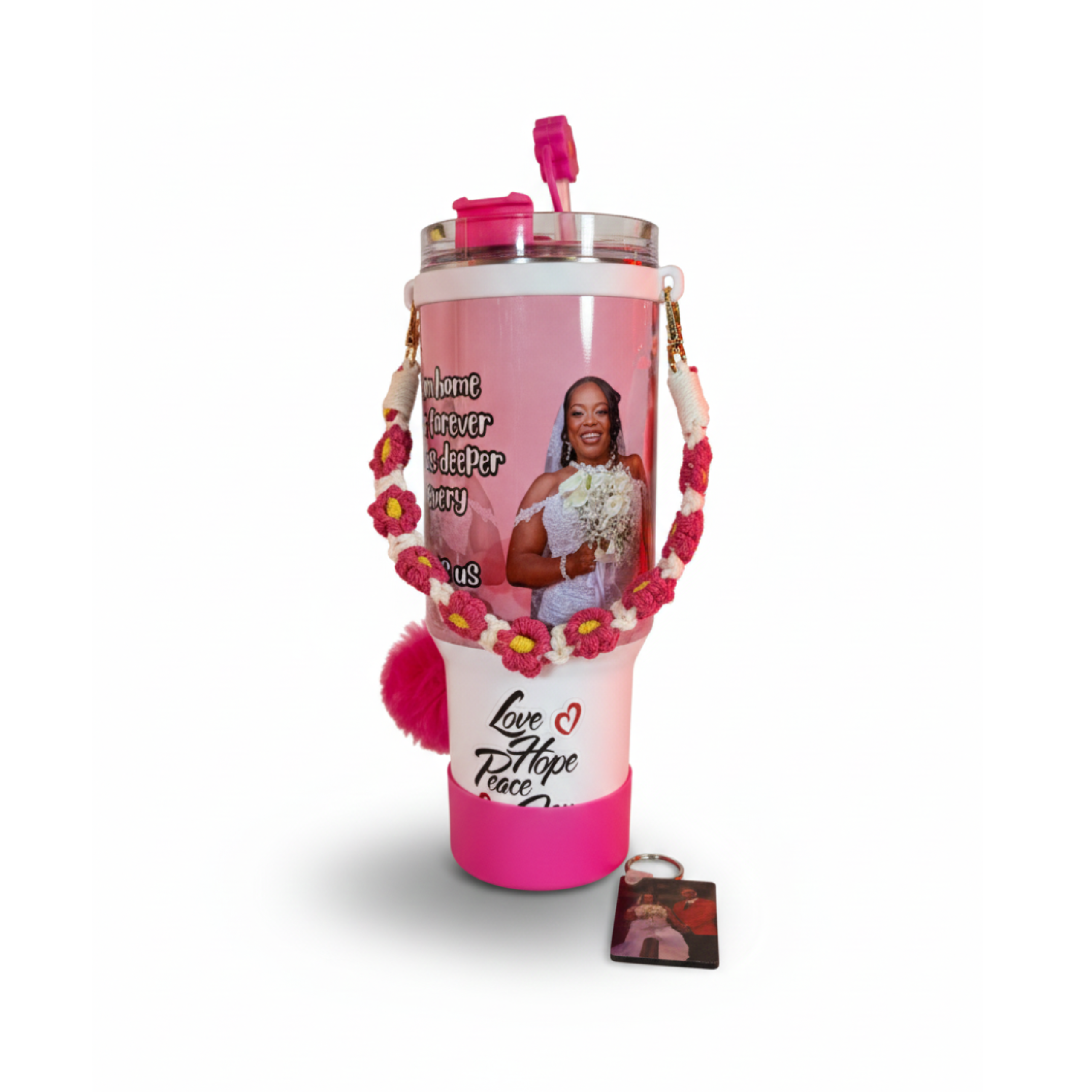 Custom Tumbler for lady ( Custom with your photo )